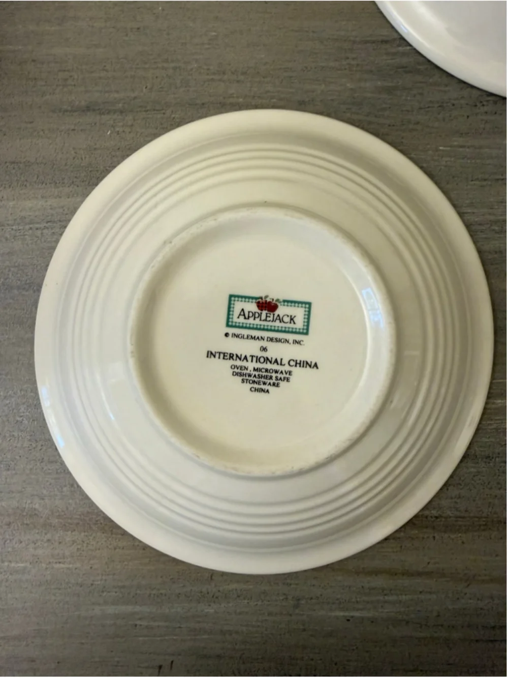 Set of 4 International China 
